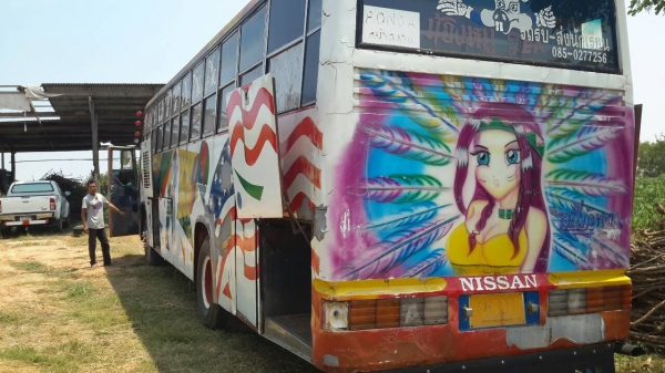 รถบัสยาว12เมตร เครื่องนิสสัน รถพัดลม รถบัสยาว12เมตร เครื่องนิสสัน รถพัดลม