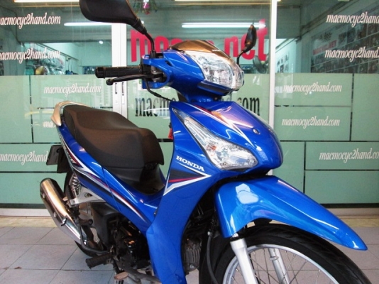 Wave 125 i สี นํ้าเงินดำ รถเดือน กรกฏาคม ปี 57 ไมล์ 7 พันโล แถม 3 รายการ 32900