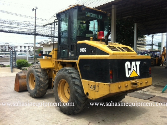 รถตัก ยี่ห้อ CAT รุ่น 910G S/N AKR002XX นำเข้า สภาพดี บจก.สหสินอีควิปเม้นท์ โทร.081-5851880, 02-5168100-1 www.sahasinequipment.com