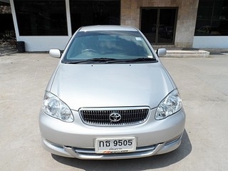 TOYOTA ALTIS 1.6 E AUTO ปี 2002 จัดไฟแนนซ์ง่าย ไม่ต้องมีคนค้ำ T.086-527-9533
