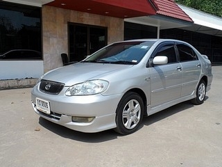TOYOTA ALTIS 1.6 E AUTO ปี 2002 จัดไฟแนนซ์ง่าย ไม่ต้องมีคนค้ำ T.086-527-9533