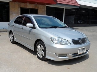 TOYOTA ALTIS 1.6 E AUTO ปี 2002 จัดไฟแนนซ์ง่าย ไม่ต้องมีคนค้ำ T.086-527-9533