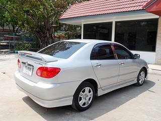 TOYOTA ALTIS 1.6 E AUTO ปี 2002 จัดไฟแนนซ์ง่าย ไม่ต้องมีคนค้ำ T.086-527-9533