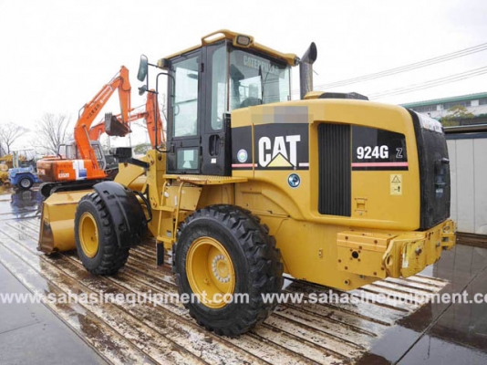 รถตัก ยี่ห้อ CAT รุ่น 924GZ S/N WGX00538 สภาพดีมาก บจก.สหสินอีควิปเม้นท์ โทร.081-5851880, 02-5168100-1 www.sahasinequipment.com
