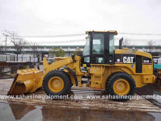 รถตัก ยี่ห้อ CAT รุ่น 924GZ S/N WGX00538 สภาพดีมาก บจก.สหสินอีควิปเม้นท์ โทร.081-5851880, 02-5168100-1 www.sahasinequipment.com