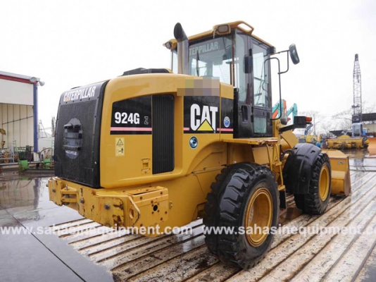 รถตัก ยี่ห้อ CAT รุ่น 924GZ S/N WGX00538 สภาพดีมาก บจก.สหสินอีควิปเม้นท์ โทร.081-5851880, 02-5168100-1 www.sahasinequipment.com
