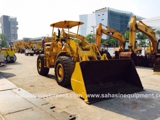 รถตัก ยี่ห้อ CAT รุ่น 950 S/N 73J1499 สภาพดี ไม่เคยใช้งานในไทย บจก.สหสินอีควิปเม้นท์ โทร.081-5851880, 02-5168100-1 www.sahasinequipment.com