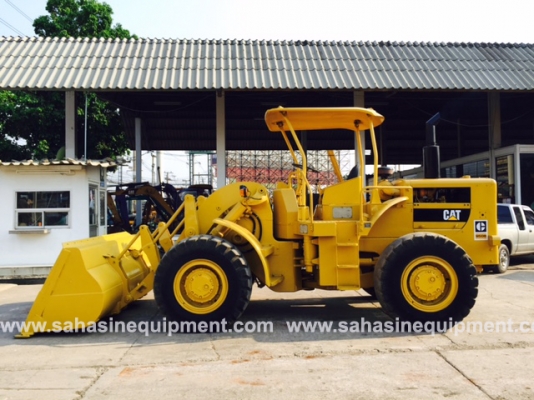 รถตัก ยี่ห้อ CAT รุ่น 950 S/N 73J1499 สภาพดี ไม่เคยใช้งานในไทย บจก.สหสินอีควิปเม้นท์ โทร.081-5851880, 02-5168100-1 www.sahasinequipment.com