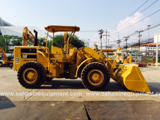 รถตัก ยี่ห้อ CAT รุ่น 950 S/N 73J1499 สภาพดี ไม่เคยใช้งานในไทย บจก.สหสินอีควิปเม้นท์ โทร.081-5851880, 02-5168100-1 www.sahasinequipment.com