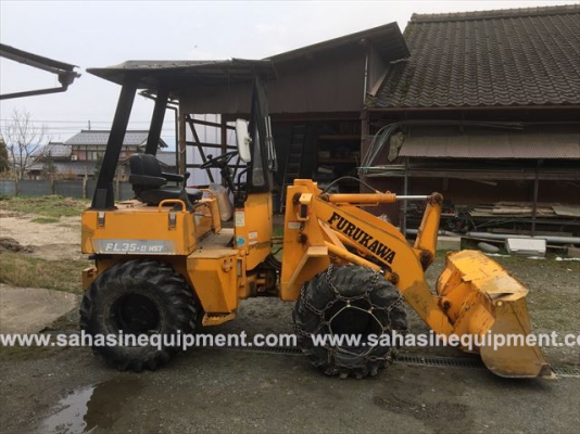 รถตัก ยี่ห้อ FURUKAWA รุ่น FL35-II S/N 1604 นำเข้า บจก.สหสินอีควิปเม้นท์ โทร.081-5851880, 02-5168100-1 www.sahasinequipment.com