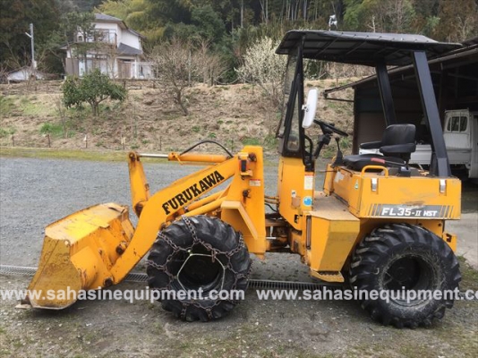 รถตัก ยี่ห้อ FURUKAWA รุ่น FL35-II S/N 1604 นำเข้า บจก.สหสินอีควิปเม้นท์ โทร.081-5851880, 02-5168100-1 www.sahasinequipment.com
