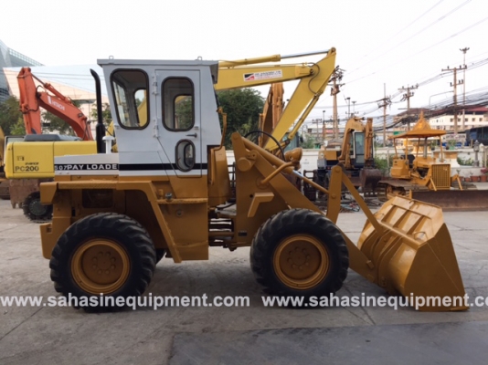 รถตัก ยี่ห้อ KOMATSU รุ่น 507 S/N 524XX นำเข้า สภาพดี บจก.สหสินอีควิปเม้นท์ โทร.081-5851880, 02-5168100-1 www.sahasinequipment.com รถตัก ยี่ห้อ KOMATSU รุ่น 507 S/N 524XX นำเข้า สภาพดี บจก.สหสินอีควิปเม้นท์ โทร.081-5851880, 02-5168100-1 www.sahasinequipment.com
