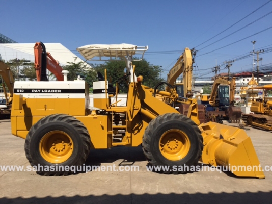 รถตัก ยี่ห้อ KOMATSU รุ่น 510 S/N 15594 นำเข้า สภาพดี บจก.สหสินอีควิปเม้นท์ โทร.081-5851880, 02-5168100-1 www.sahasinequipment.com