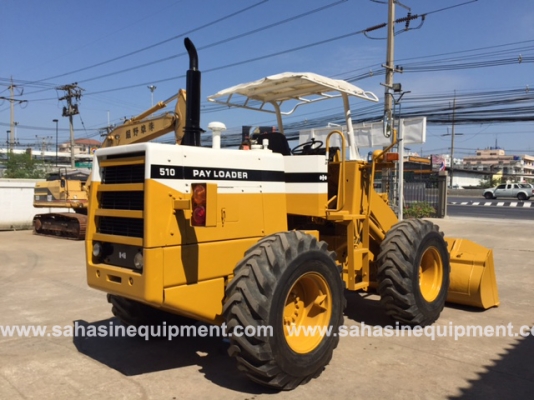รถตัก ยี่ห้อ KOMATSU รุ่น 510 S/N 15594 นำเข้า สภาพดี บจก.สหสินอีควิปเม้นท์ โทร.081-5851880, 02-5168100-1 www.sahasinequipment.com