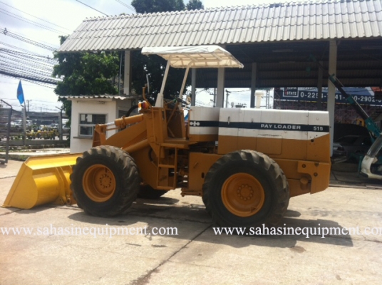 รถตัก ยี่ห้อ KOMATSU รุ่น 515 S/N 107XX นำเข้า ไม่เคยใช้งานในไทย บจก.สหสินอีควิปเม้นท์ โทร.081-5851880, 02-5168100-1 www.sahasinequipment.com