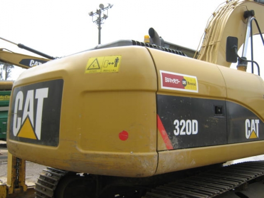 รถขุด Caterpillar 320D #BWZ01492 สต็อกเราจากญี่ปุ่น สนใจโทร. 080-6565422 (หนิง)