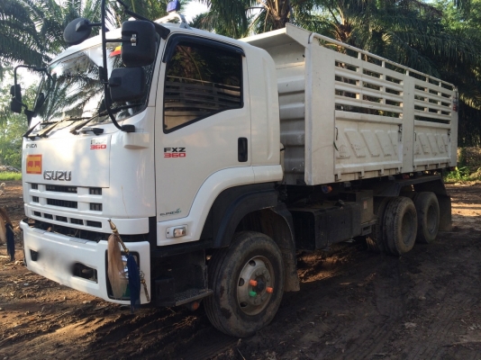 รถอีซูซุ 10 ล้อดั้ม FXZ 360 แรงม้า ปี 56. ( รถวิ่ง 13x,xxx กม. ) , ( ขายแม่ , ลูก. )   สนใจติดต่อ  081 - 6079515