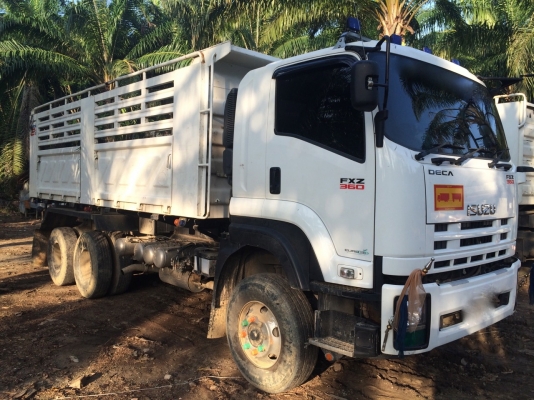 รถอีซูซุ 10 ล้อดั้ม FXZ 360 แรงม้า ปี 56. ( รถวิ่ง 13x,xxx กม. ) , ( ขายแม่ , ลูก. )   สนใจติดต่อ  081 - 6079515