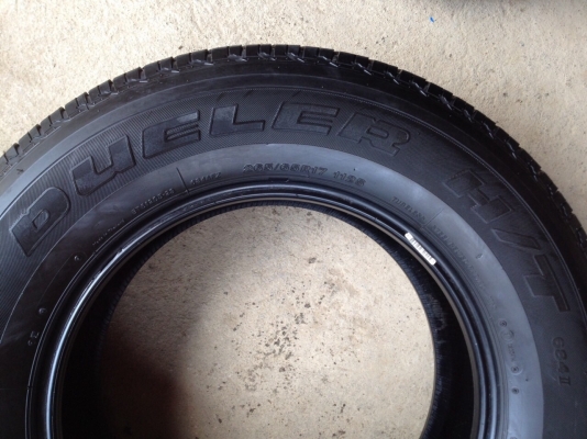 ยางบริดสโตน265 65R17ลงพื้นปลางปี2013ถูกๆ