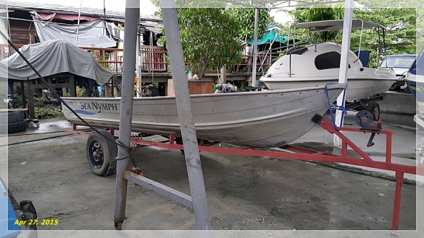 ขายเรืออลู 420+Trailer ราคา 42,000 บาท