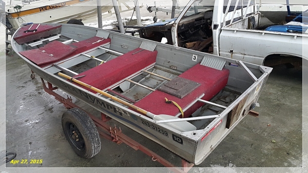 ขายเรืออลู 420+Trailer ราคา 42,000 บาท