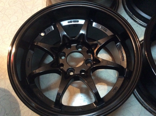 แม็ก CE28n ขอบ 15 นิ้ว 4 รู 100 กว้าง 8 นิ้ว 4 วง