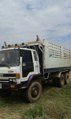 รถ10ล้อ 2เพลาดั้ม อิซูชุล๊อคกี้เกียร์ฟูนเลอร์175 ทิฟฟี่พาวเวอร์ ช่วงล้างใหญ่