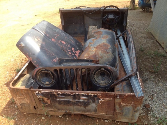 ขายbodyรถjeep