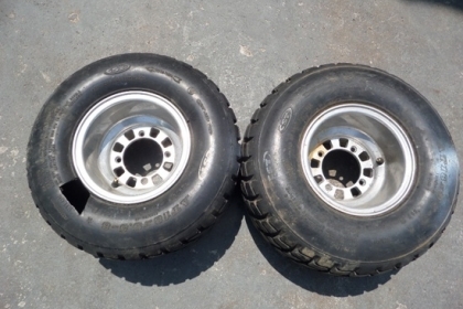 ขายล้อแม็ก ATV 2 วง  เก่าญี่ปุ่น ราคา 3,500