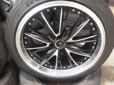 ขายล้อ Kranze Sportขอบ17 4รู100 7.5 ET42 พร้อมยาง 4 ล้อ