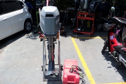 ขาย เครื่องเรือYAMAHA 30 แรง หาง 21 พร้อมถังน้ำมัน สภาพสวยพร้อมใช้ ราคา 33,000