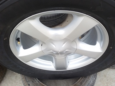 ขายล้อแม็กISUZU V Cross ขอบ17ยาง265/65/17 ปี12  4 ล้อ