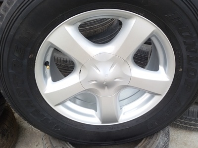 ขายล้อแม็กISUZU V Cross ขอบ17ยาง265/65/17 ปี12  4 ล้อ