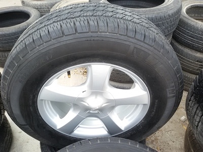 ขายล้อแม็กISUZU V Crossขอบ17ยางMICHERLINE ปี12 4 ล้อ