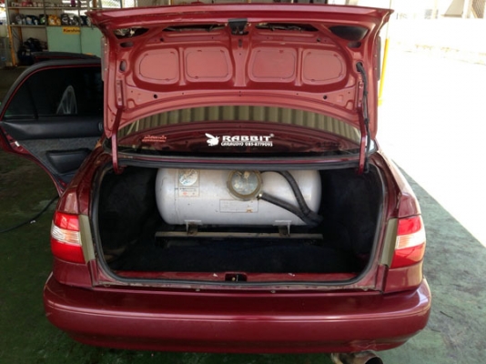 รถบ้านๆGXi เกียร์AUTOปี2000 AIRBAGติดLPGถูกๆ