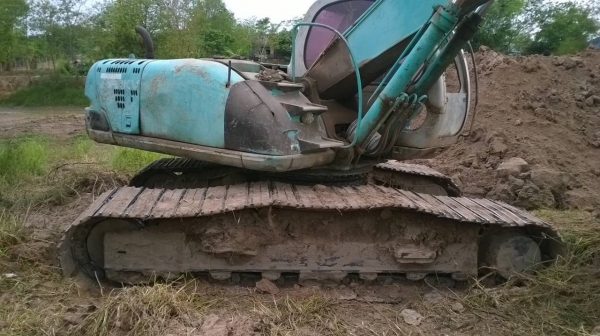 ขายแบคโฮ KOBE MARK V ไฟฟ้าเต็ม เครื่องแน่น ปั้มแรง เอวแน่นไม่หลวม รถใช้งานอยู่ทุกวัน เอกสารใบอินวอยซ์