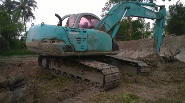 ขายแบคโฮ KOBE MARK V ไฟฟ้าเต็ม เครื่องแน่น ปั้มแรง เอวแน่นไม่หลวม รถใช้งานอยู่ทุกวัน เอกสารใบอินวอยซ์