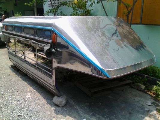 ขาย หลังคาเสตนเลส ใส่กระบะ navaraปี2010 ช่วงยาว