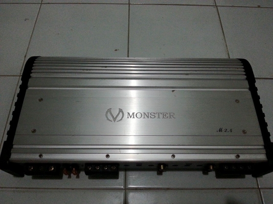 แอมป์ 4 แชลแนล monster