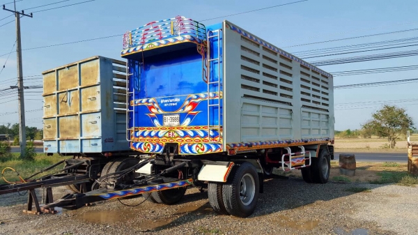 ขาย ลูกพ่วงสองเพลาไม่ดั้ม