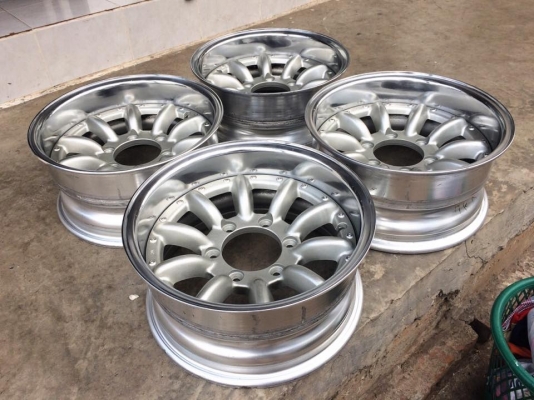 ขายล้อกล้วย SSR 15x7 ET-15 6 รูกระบะ สวยๆ ประมูลจากญี่่ปุ่น