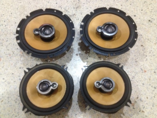 PIONEER 6นิ้วกับ5นิ้ว3ทาง 2คู่ ของเก่าญี่ปุ่นเเท้สภาพสวยเสียงดี