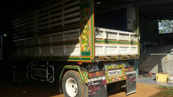 ขายรถพ่วง 20 ล้อ แม่-ลูก กระบะเหล็กคอกเกษตรดั้ม ISUZU 270 ปี.47 รถสวย ราคา.1900000 ต่อรอง