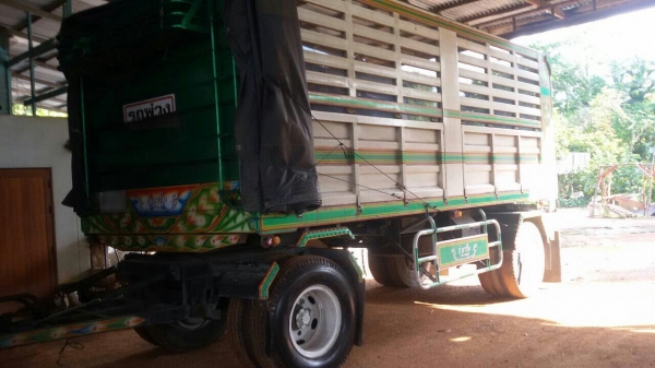 ขายรถพ่วง 20 ล้อ แม่-ลูก กระบะเหล็กคอกเกษตรดั้ม ISUZU 270 ปี.47 รถสวย ราคา.1900000 ต่อรอง