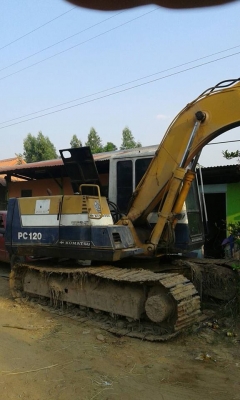 ขายแบคโคKOMATSU PC120-5 เครื่องเดิม ปั๊มเดิม เอวแน่น ทำงานเร็ว สภาพพร้อมใช้งาน เอกสารใบซื้อขาย สนใจโทร 090-8588220คุณนะ 093-3258446คุณบิว ID:narong498 หรือ www.truck.in.th/498 หรือเพจFacebook ณรงค์ ซื้อขายรถมือสอง (เว็บไซต์ส่วนตัว)