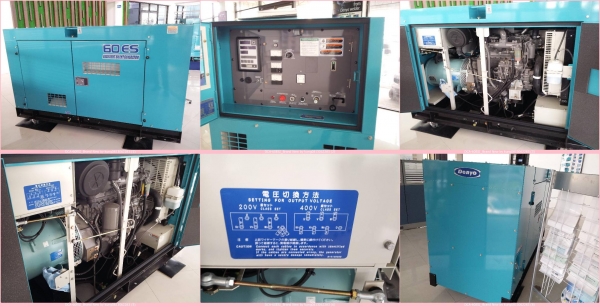 DCA-60ESI2 _ Denyo Brand New 50/55kva. นำเข้าญี่ปุ่น โทร.กุ้ง:0813062283