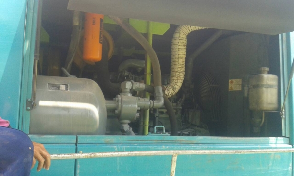 denyo 540 ปั่นลม hino h07c