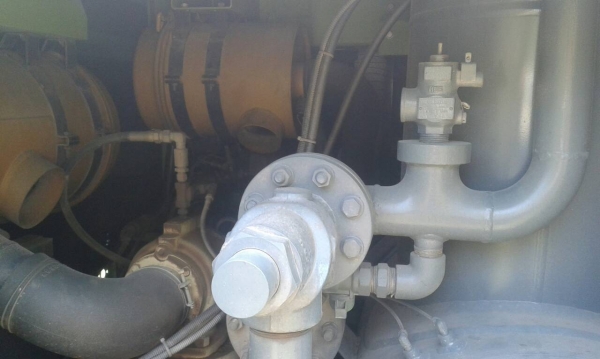 denyo 540 ปั่นลม hino h07c