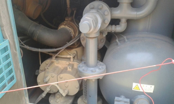 denyo 540 ปั่นลม hino h07c