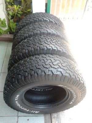 BF All USA. 265/75/16 ปี11 สวยๆ สภาพดี 1ชุด